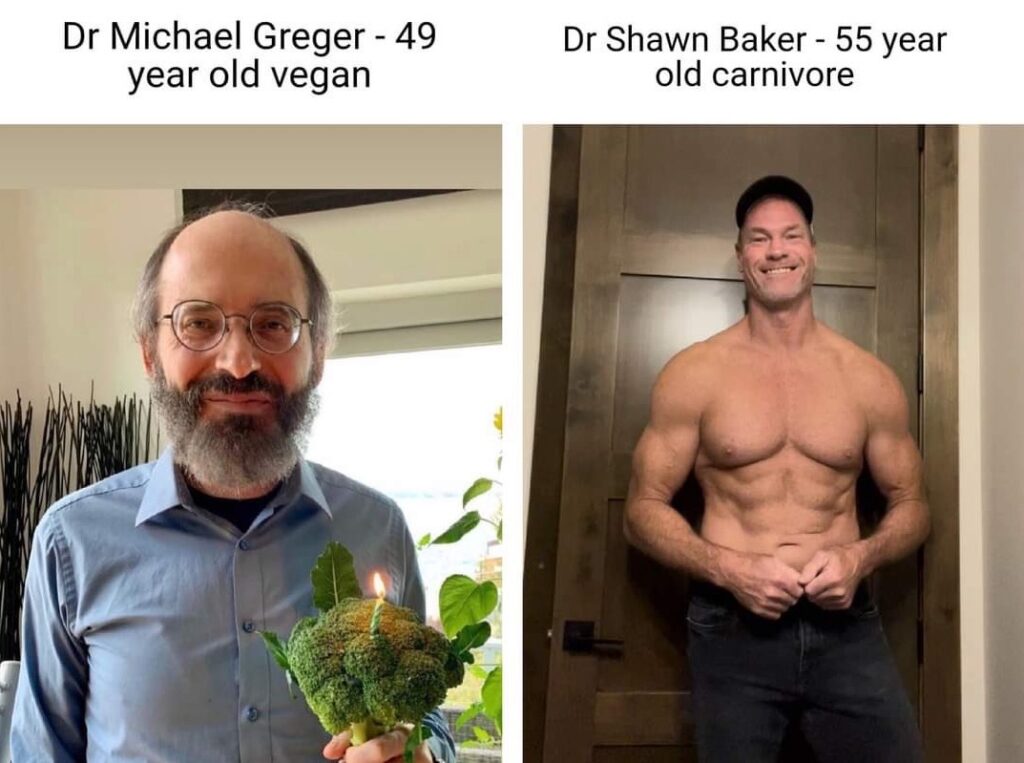 Baker a Greger - srovnání